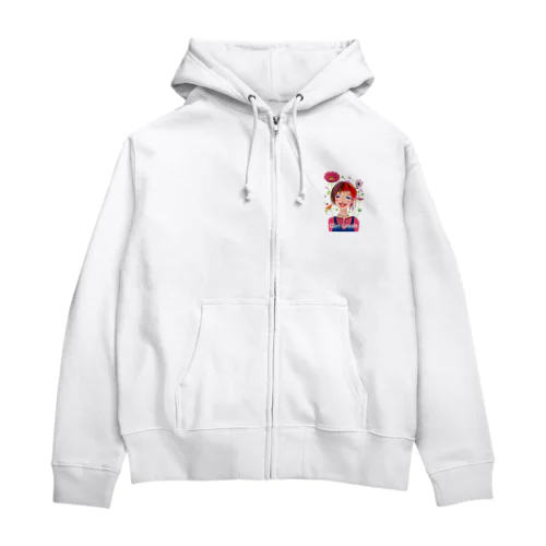 ガールクラッシュ Zip Hoodie