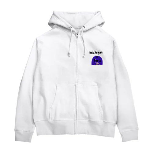 ミッドナイトインパリ Zip Hoodie