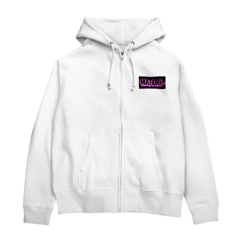 アザスやわぁございます Zip Hoodie