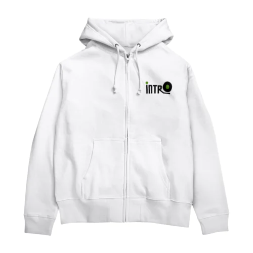 introロゴ Zip Hoodie