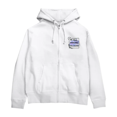 大胆不敵な勇者 Zip Hoodie