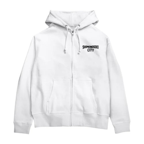 下関市 SHIMONOSEKI CITY Zip Hoodie