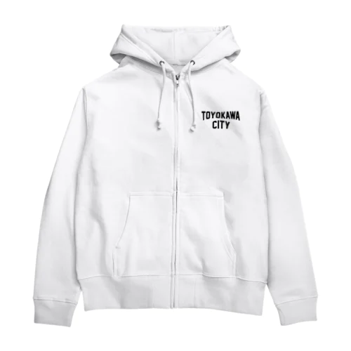 豊川市 TOYOKAWA CITY Zip Hoodie