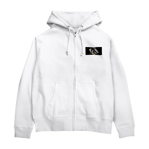 スタイリッシュセクシーネコ Zip Hoodie