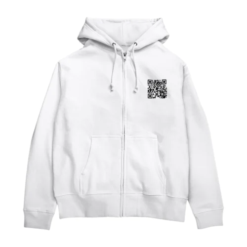 気まぐれQR's Zip Hoodie