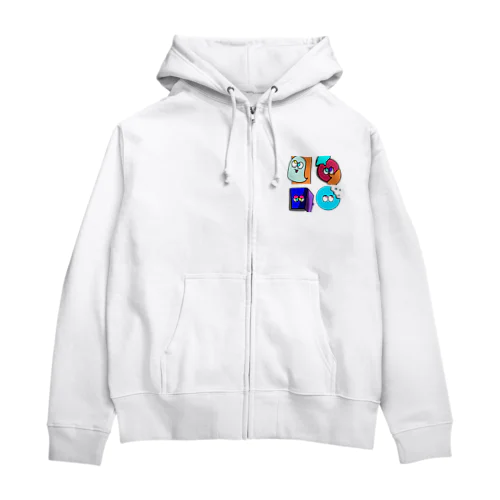 キョロリちゃん Zip Hoodie