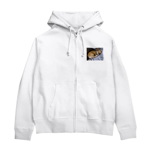 わんこ Zip Hoodie