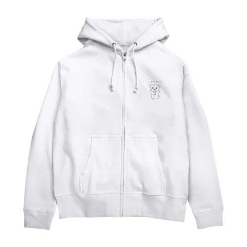 工場ゾンビ くまのクマル Zip Hoodie