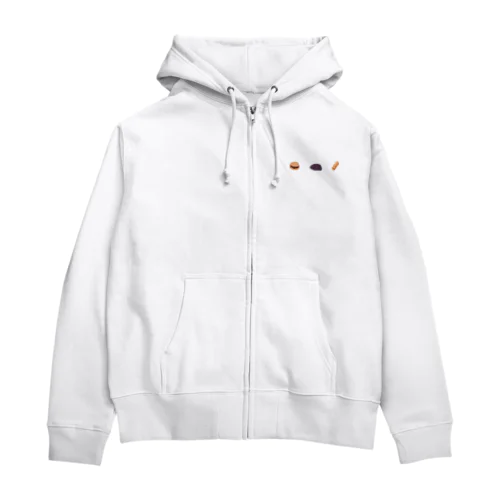 和菓子三連単 Zip Hoodie