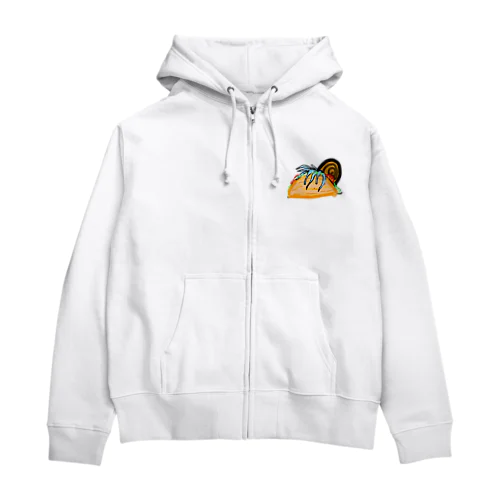 アンモナイトタコス Zip Hoodie