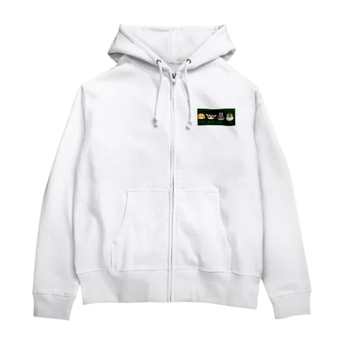 サンプル Zip Hoodie