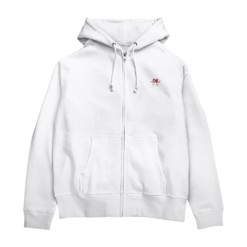 全然オーケー Zip Hoodie