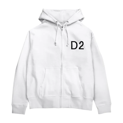 D2 ジップパーカー