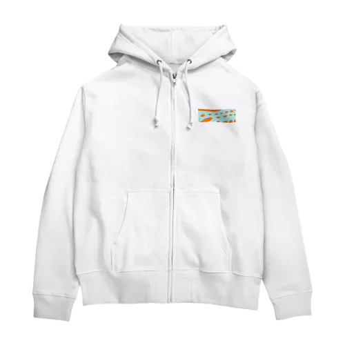 テンカワ模様 Zip Hoodie