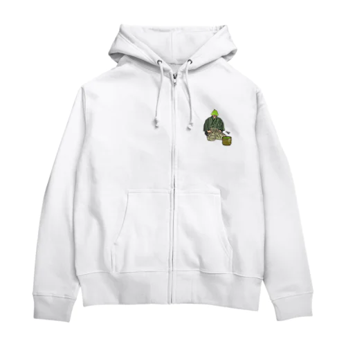 ペあ庵 Zip Hoodie