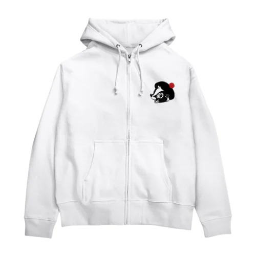 NAUGHTYちゃんFace Zip Hoodie