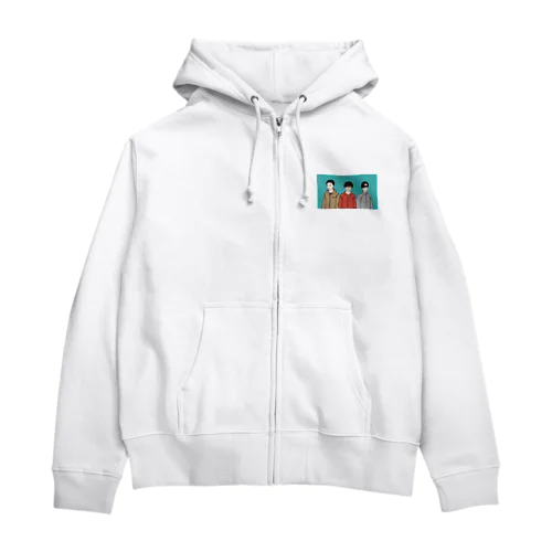 三種の神器TV公式イラストグッズ Zip Hoodie