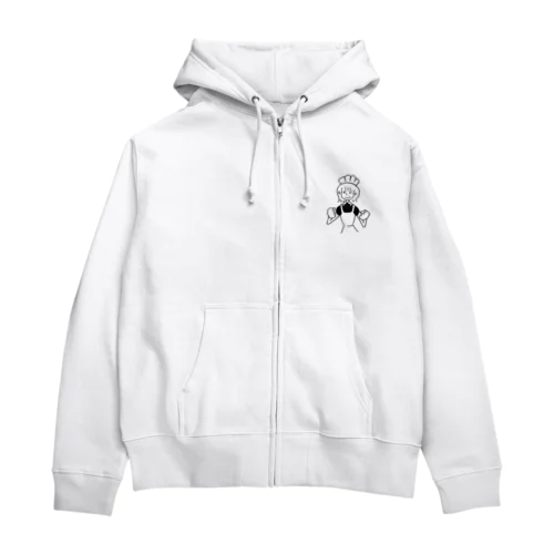 メイドどどど Zip Hoodie