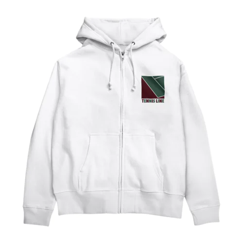 TENNIS LINE-テニスライン- Zip Hoodie