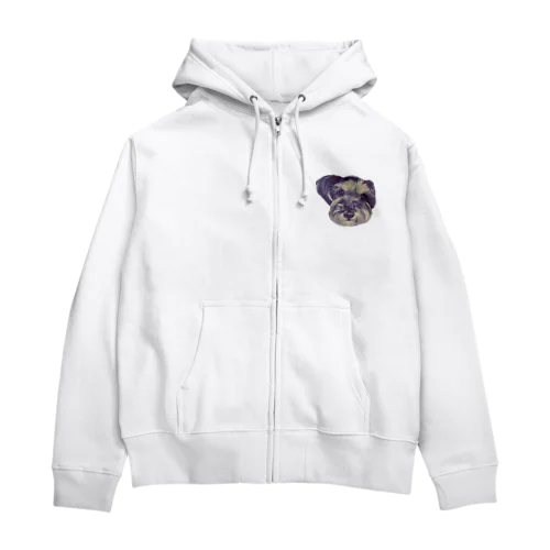 シュナウザーのあたちあんちゃん✿*゜ Zip Hoodie