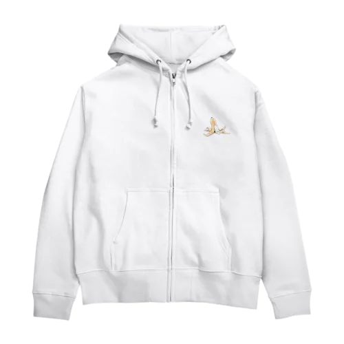 バナナのだんめんクン［一休み］ Zip Hoodie