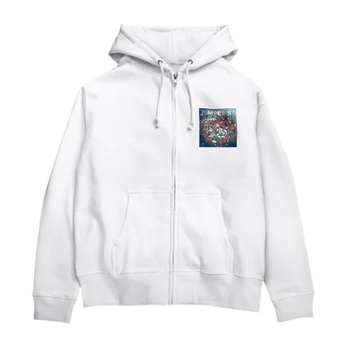 TEMPERINGﾃﾝﾊﾟﾘﾝｸﾞ！ Zip Hoodie