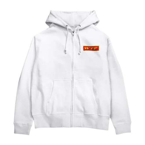 WTF マジかよ！ Zip Hoodie