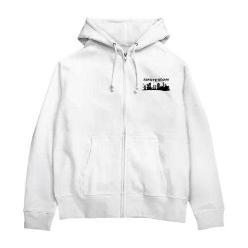 AMSTERDAM-アムステルダム- Zip Hoodie