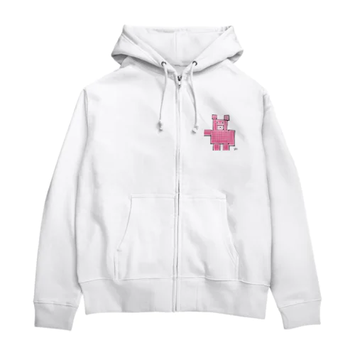 しかっクマ-1 Zip Hoodie