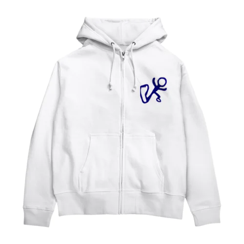 RunPenParis No.2 Zip Hoodie