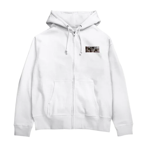 キャットアイ かすみちゃん Zip Hoodie