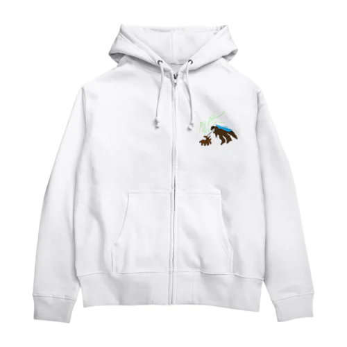 ダイナソーバトル5 Zip Hoodie