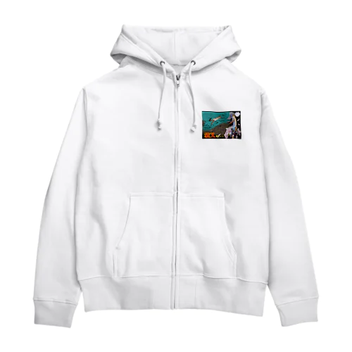 猫叉爺化粧屋敷シリーズ Zip Hoodie