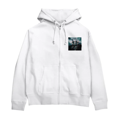 宙 AIM オリジナルグッズ Zip Hoodie
