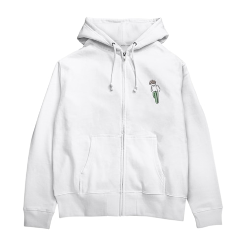 ジャージ女子 Zip Hoodie
