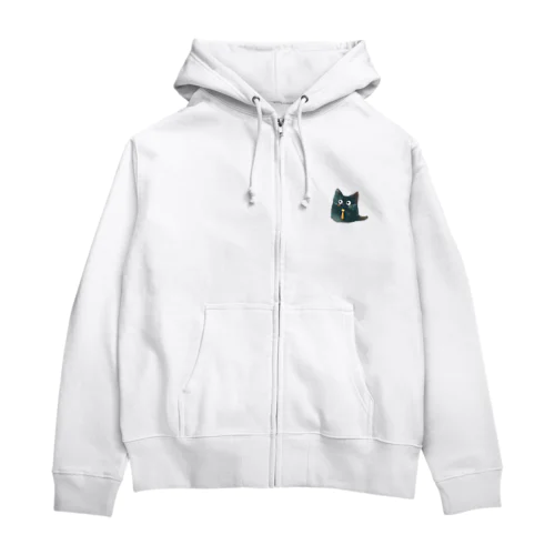 ネクタイねこ Zip Hoodie