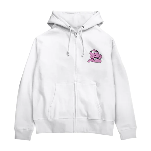 グラインダーでイッパツ Zip Hoodie