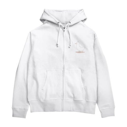 逃げおおせたかもめ Zip Hoodie