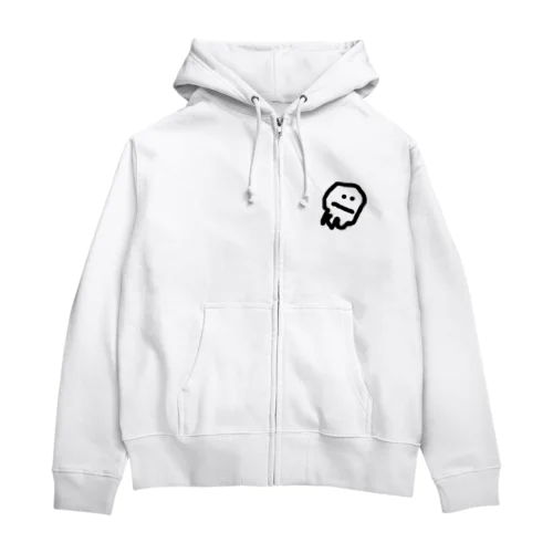 ふよふよおばけさんだよ Zip Hoodie