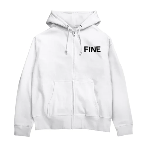 FINE-ファイン- Zip Hoodie