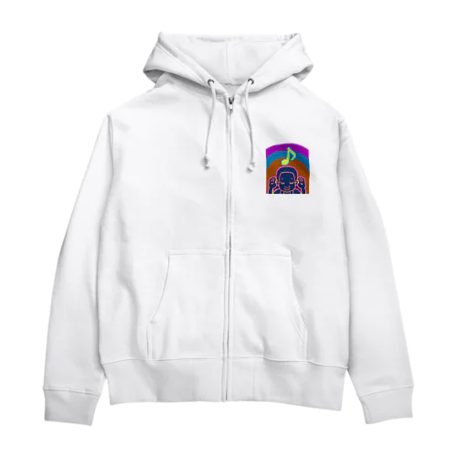 すきなうたがきこえる Zip Hoodie