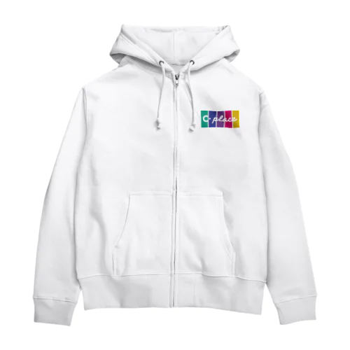 C-place ロゴ Zip Hoodie