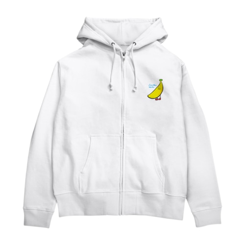 バナナですがなにか。 Zip Hoodie