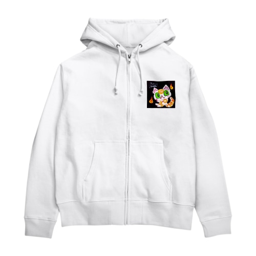 ねこまた君 Zip Hoodie