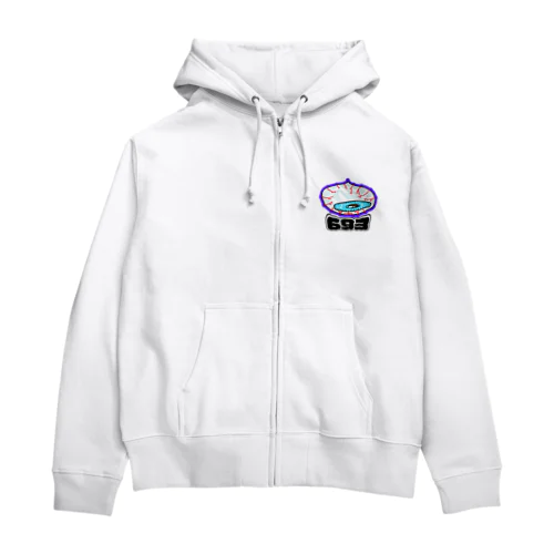 ブランド　693 　目覚めの眼球 Zip Hoodie