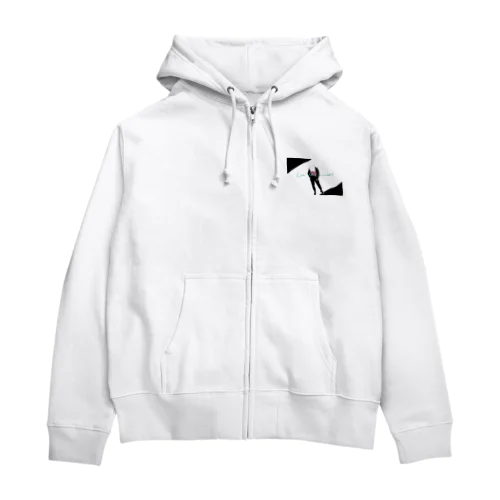 負けないガール Zip Hoodie