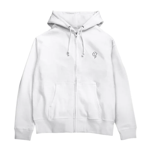 お花 Zip Hoodie