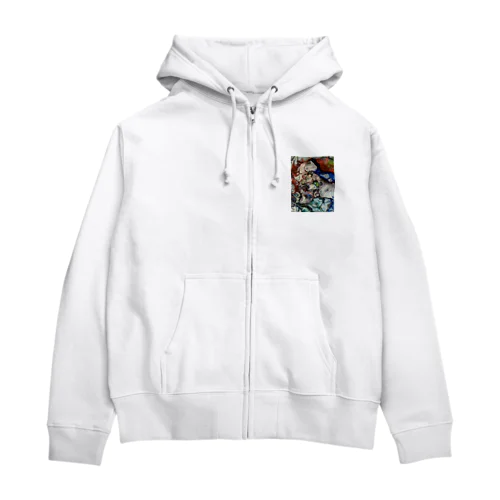 悪魔の雄叫び Zip Hoodie