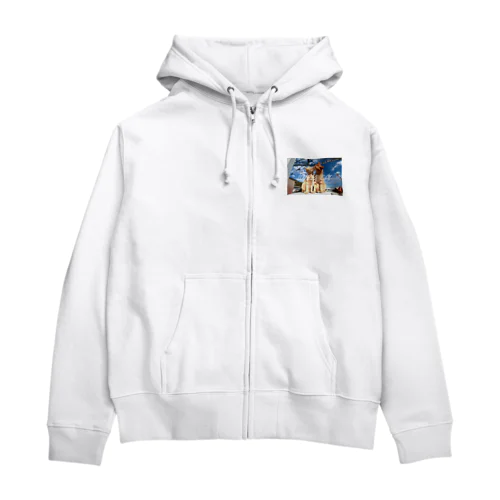 kissねこ　しまちゃん Zip Hoodie