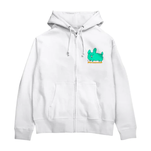 ウサキチの何か　でやぁ編 Zip Hoodie